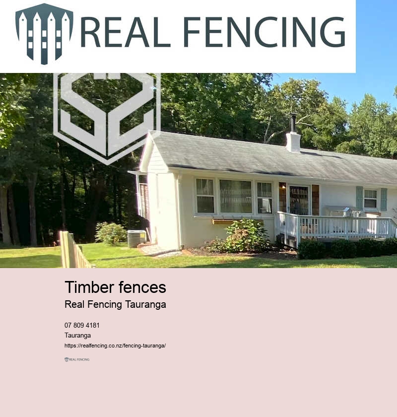 PVC fencing