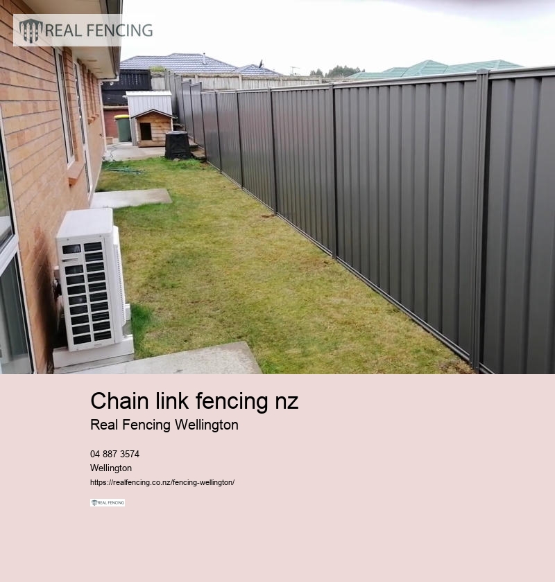 chain link fencing nz