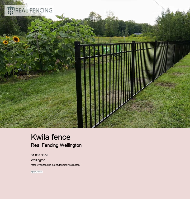 kwila fence