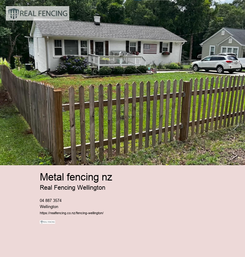 metal fencing nz