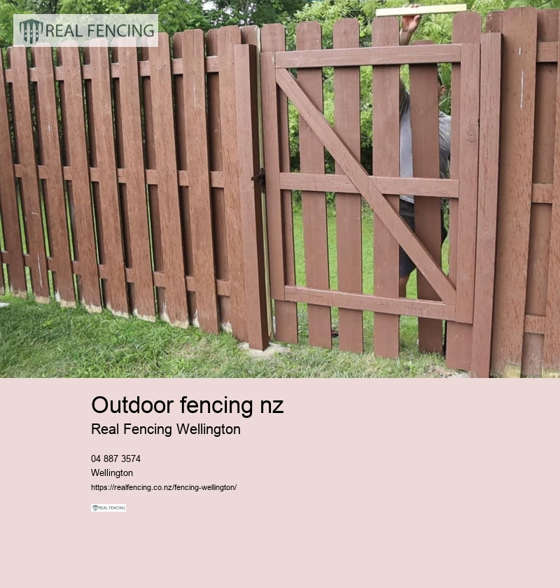 outdoor fencing nz