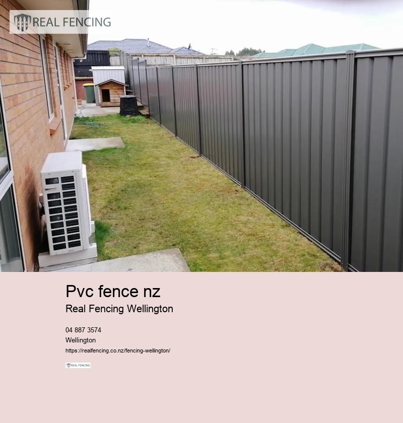 pvc fence nz