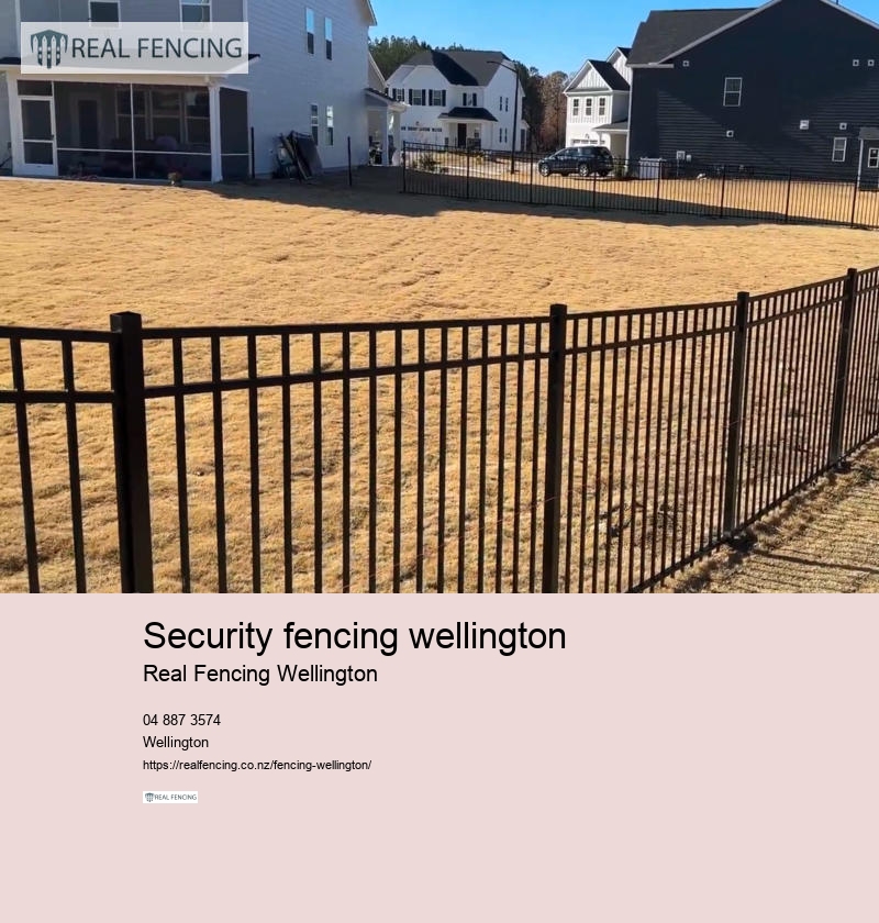 security fencing wellington